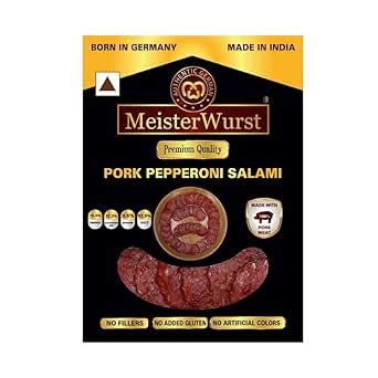 Meisterwurst Pork Pepperoni Salami, 200gm : Amazon.in: Grocery ...