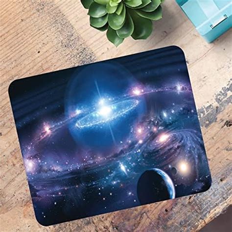 woopme® Universe Theme Printed Mouse Pad Compatible for Laptop Computer ...