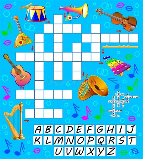Large Stringed Instrument Crossword at Herman Genovese blog