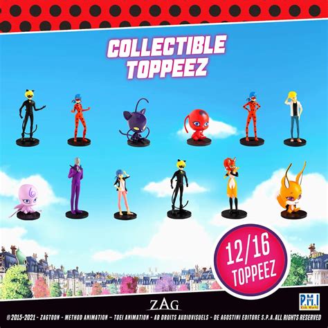 Buy P.M.I. Miraculous Ladybug Collectible Figures | 12 Miraculous ...