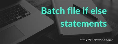 Image result for If Else in Batch Script