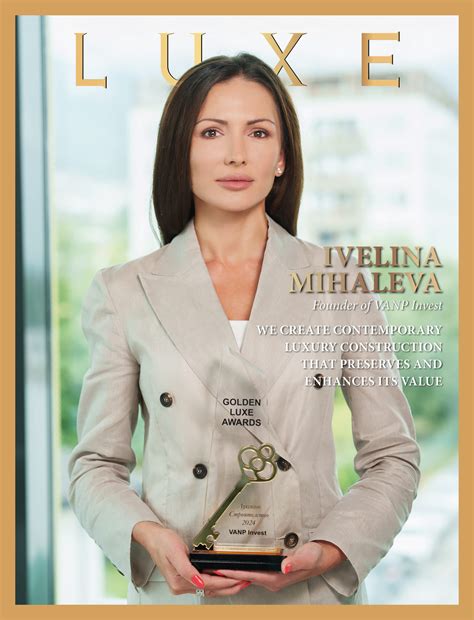 Ivelina Mihaleva: We create contemporary luxury construction that ...