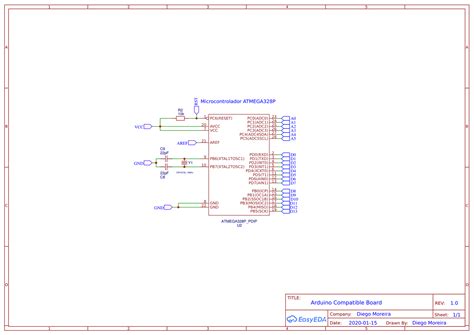 Image result for Interfacing of ATmega328 Based Arduino Board with LED