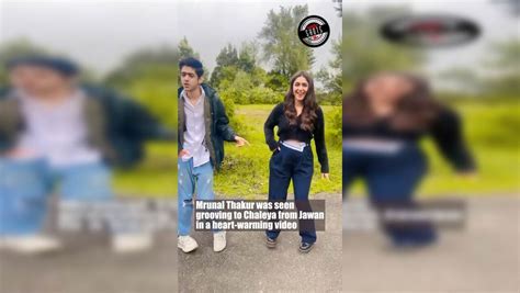 Mrunal Thakur showcases her dance moves in a heartwarming video to the ...