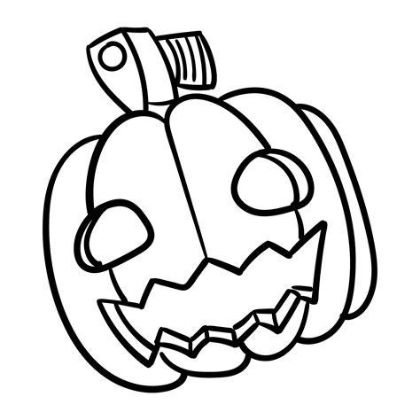 Halloween Coloring Pumpkin - 15 Free PDF Printables | Printablee