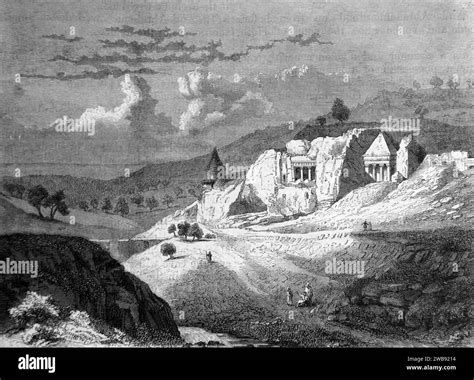 Valley of Jehoshaphat Showing Tombs of Absalom, Zacharias and St James ...
