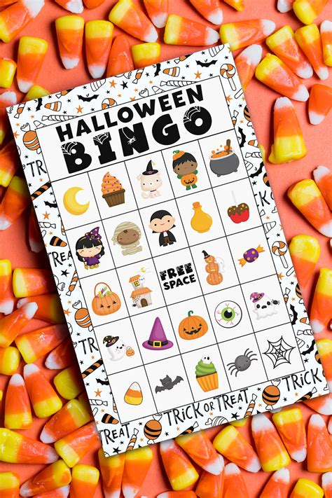 Halloween Bingo Printable - Free Halloween Bingo Game Cards