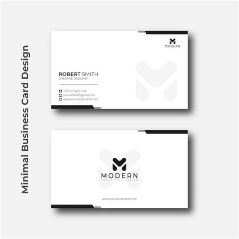 Simple Business Card Template 的图像结果