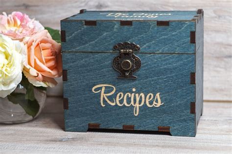 Image result for Recipe Card File Box