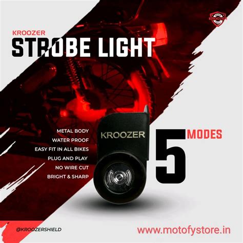 Kroozer Strobe Light With New CNC Switch