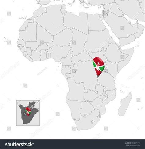 Burundi Map Africa