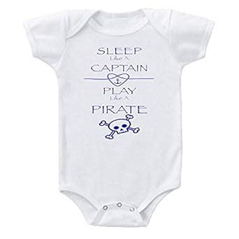 Buy Cute Nautical Sleep Like a Captain Play like A Pirate Baby One ...