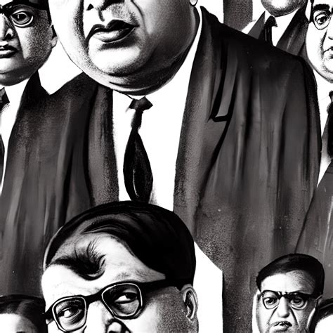 Doctor B R Ambedkar Real Image Pattern · Creative Fabrica