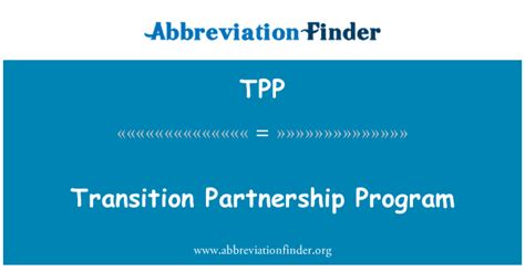 Transitional Partnership Program 的图像结果