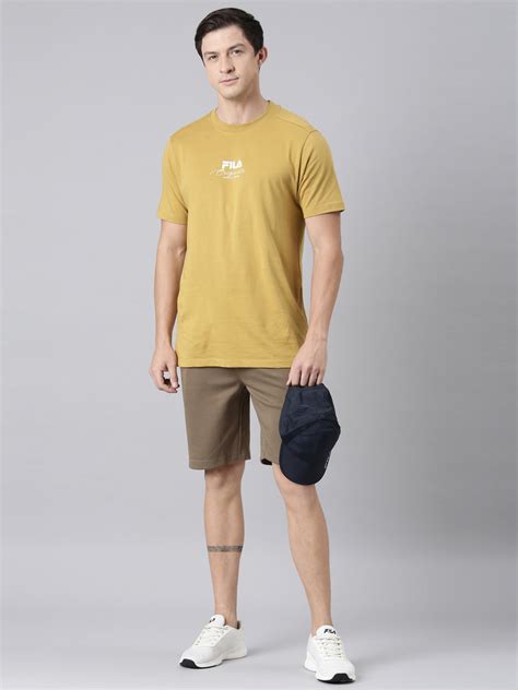 Buy Fila Brown Men Brown Shorts Regular Fit @ Rs 629.70 | Fila India