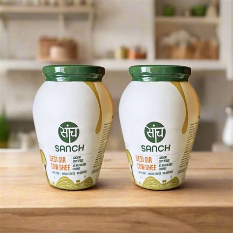 A2 Cow Ghee – Sanch by SANCH FARMS PRIVATE LIMITED.