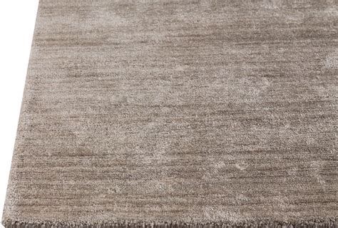 Silky Soft Texture Solid Platinum bamboo Natural Rug Carpet