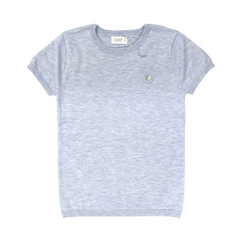 Kipp Classic Knit Light Blue Top | Macaroni Kids