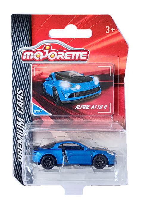 Majorette Premium Cars Alpine A110 R - Blue - 2025 Card– Toys-India.com