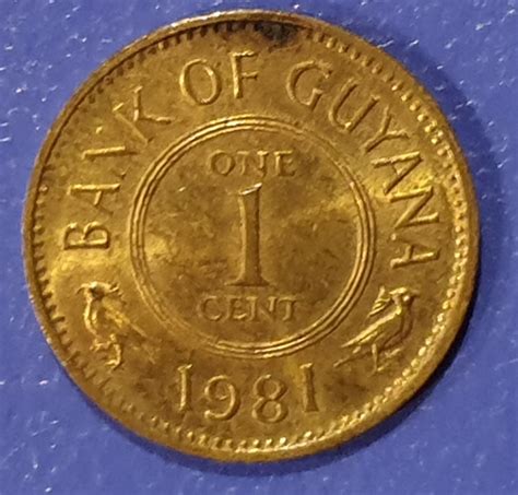 1 Cent 1981, Republic (1966-1990) - Guyana - Coin - 44372