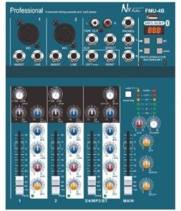 Nx Audio FMU-4B Analog Sound Mixer Price in India - Buy Nx Audio FMU-4B ...
