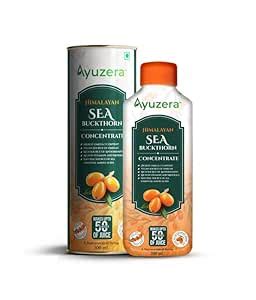 Ayuzera Himalayan Sea Buckthorn Pulp Concentrate 300ml | Cold-Pressed ...