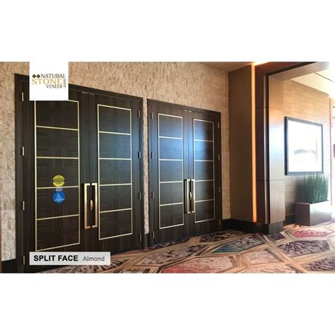 Natural Stone Veneer 6-in x 6-in Split Face-Sample-Almond-6inx6in 0.2 ...