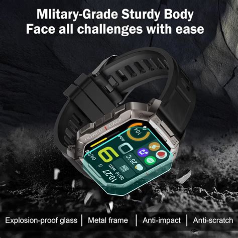 Buy LiveGo Smart Watch for Men(Answer/Make Call) Waterproof Fitness ...