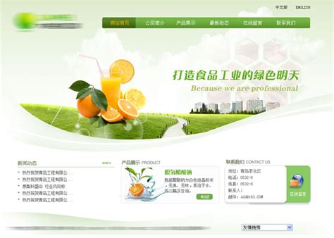 清新食品网站_素材中国sccnn.com