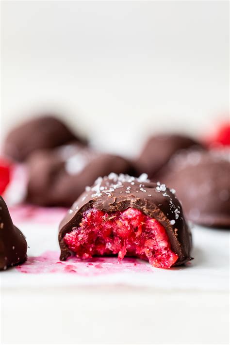 Chocolate-Covered Raspberry Bites « Clean & Delicious