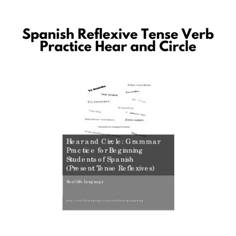 Verb To Hear In Spanish _ Conjugation of The Verb oír in Spanish with ...