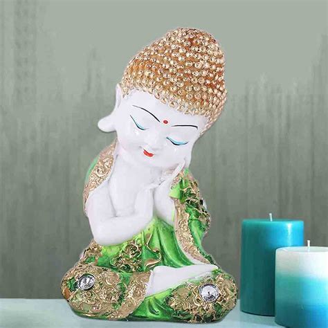 Multicolor Resin Buddha Idol | Call 8884243583 | Multicolor Resin ...