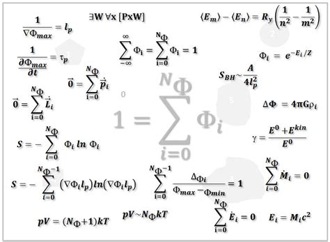 Quantitative Mereology: An Essay to Derive Physics Laws from a ...