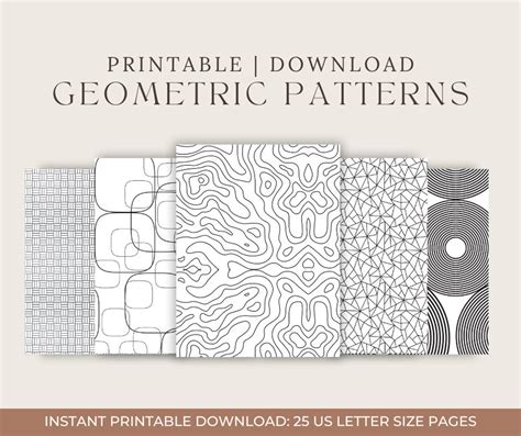 Image result for Printable Geometric Patterns