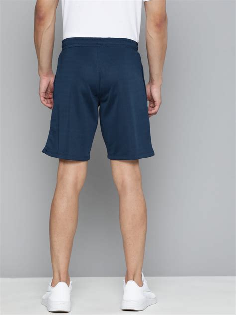 Alcis Men Blue Slim Fit Training or Gym Sports Shorts AAMSHOSS00065702