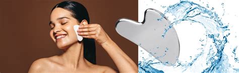 soulvinee Gua Sha STAINLESS STEEL Guasha Board for Facial Skincare, Gua ...