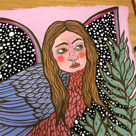 Harpy at the Two Doors- Original Art by Alexis Amann - Every Day Original