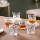 Crystal Water Glass Amber Set of 6 Online - Premium Whiskey Glass ...