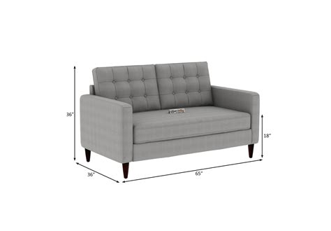 Buy Hamper 2+1+1 Seater Fabric Sofa (Cotton, Steel Grey) Online in ...