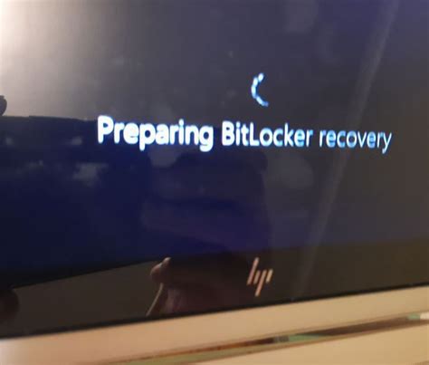 Image result for BitLocker Recovery Key Black Screen