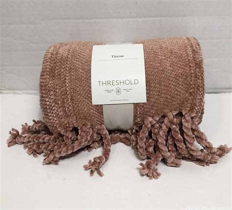 Threshold Cozy Knit Throw Blanket 50"x60" | Maxsold