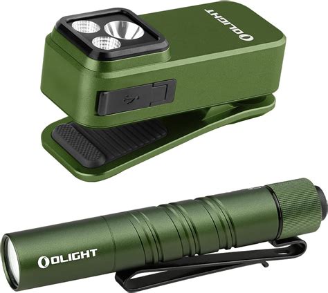 OLIGHT Oclip Pro EDC Flashlight Clip-on Light, Rechargeable 500 Lumens ...