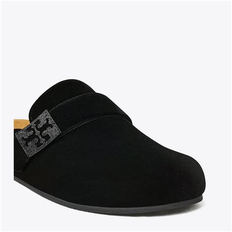 Tory Burch Mellow Pav Mule PERFECT BLACK / JET – Kicks Machine