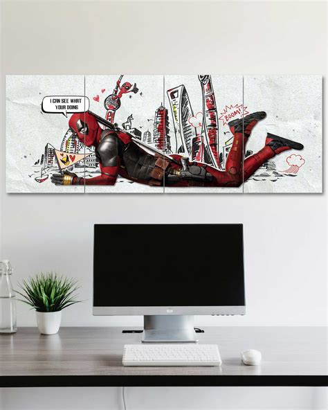Deadpool - A3 Split Poster– Dope Street