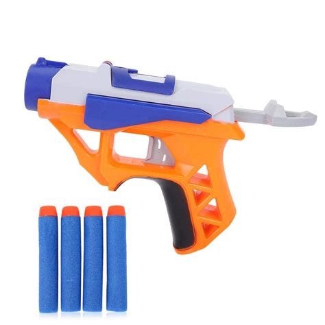 Buy Toy , With Orange Handle Hand Control Pistol Toy, Boy'S Toy Plastic ...