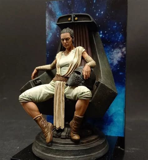 Star Wars Rey Skywalker Nude 3D Figure 3D Erotic Star Wars - Etsy