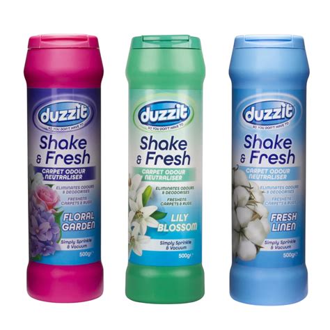 Duzzit Shake & Fresh Mixed Carpet Freshener (3pk) | Shake and vac ...