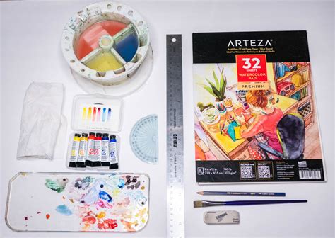 Image result for Watercolor Color Wheel Tutorial