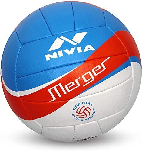 Buy Nivia Merger PU Volleyball ( Size: 4, Color : Multicolor, Ideal for ...