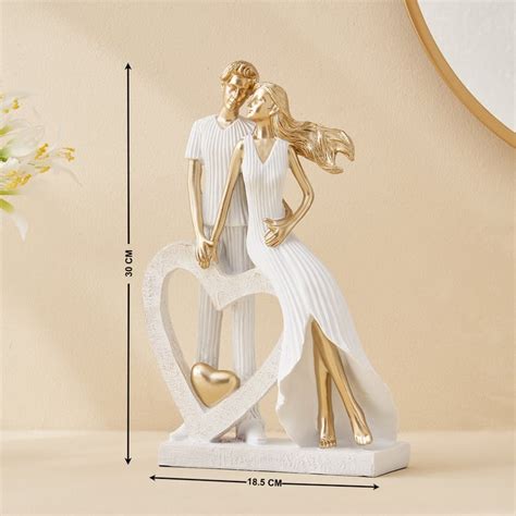 Buy Corsica Polyresin Couples Heart Figurine from Corsica by Home ...